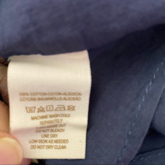 Free People New Romantics Highland Denim Dress Cut Outs Size 0 - Picture 12 of 12